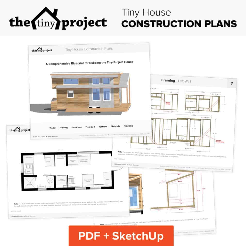 Our Tiny House Floor Plans (Construction PDF + SketchUp) | The Tiny ...
