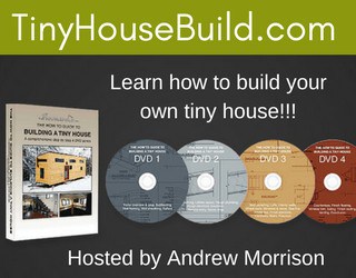 Tiny House Build DVDs by Andrew Morrison